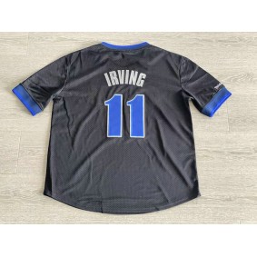 Maillot Basket Manche Courte 11 Irving Mavericks Noir
