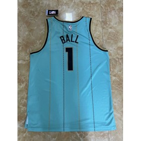 Maillot Charlotte Hornets 2024 2025 Ball 1 City Edition Bleu