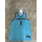 Maillot Charlotte Hornets 2024 2025 Ball 1 City Edition Bleu