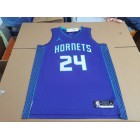 Maillot Charlotte Hornets Jordan Miller 24 Bleu