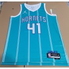 Maillot Charlotte Hornets Jordan Rice 41 Vert