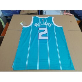 Maillot Charlotte Hornets Jordan Williams 2 Personnalisé Vert