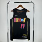 Maillot Miami Heat 11 JAQUEZ JR. 2022-23 City Edition Noir
