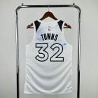 Maillot Minnesota Timberwolves 32 Towns 2024-25 City Edition Blanc