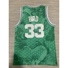 Maillot NBA Bird 33 Boston Celtics Année du Dragon Vert