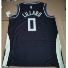 Maillot NBA Milwaukee Bucks 2023 Lillard 0 Noir