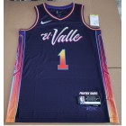 Maillot Phoenix Suns 1 Booker Suns 2023-24 City Edition Violet