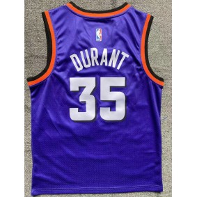 Maillot Phoenix Suns 35 Durant Enfant Classic Edition Violet