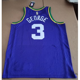 Maillot Utah Jazz 3 George Throwback Violet
