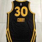 Maillot authentique 30 Curry Warriors 2023-24 City Edition noir