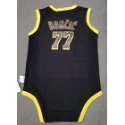 Maillot bébé 77 Doncic Los Angeles Lakers Noir