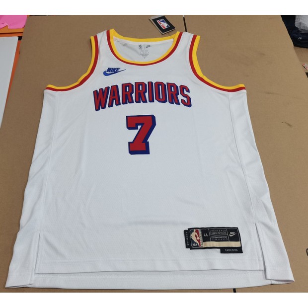 Maillot classique 7 Hield Golden State Warriors 2024-25 blanc