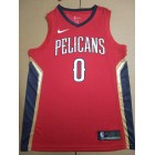 Maillot de Basket 0 Alexander-walker Pelicans Rouge