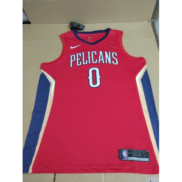 Maillot de Basket 0 Cousins 2018 New Orleans Pelicans Rouge