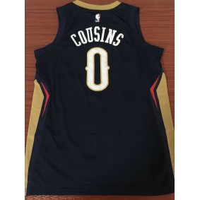 Maillot de Basket 0 Cousins New Orleans Hornets Bleu Marine