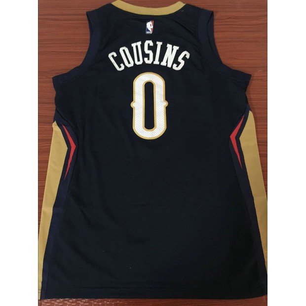 Maillot de Basket 0 Cousins New Orleans Hornets Bleu Marine