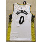 Maillot de Basket 0 Haliburton 2025 City Edition Blanc