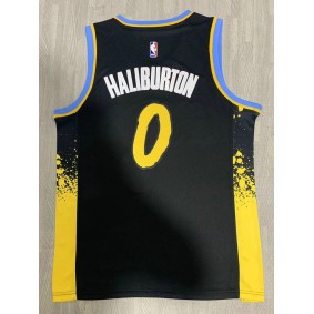 Maillot de Basket 0 Haliburton Indiana Pacers 2023-24 City Edition