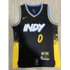 Maillot de Basket 0 Haliburton Indiana Pacers 2023-24 City Edition