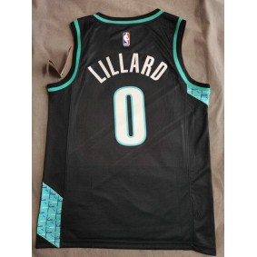 Maillot de Basket 0 Lillard Blazers 2022-23 City Edition