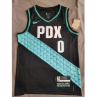 Maillot de Basket 0 Lillard Blazers 2022-23 City Edition