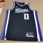 Maillot de Basket 0 Monk Sacramento Kings Noir