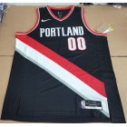 Maillot de Basket 00 Henderson Blazers Noir