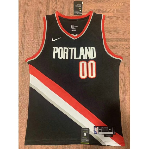 Maillot de Basket 00 Henderson Portland Trail Blazers Noir