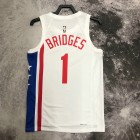 Maillot de Basket 1 Bridges Nets 2022-23 Classic Blanc