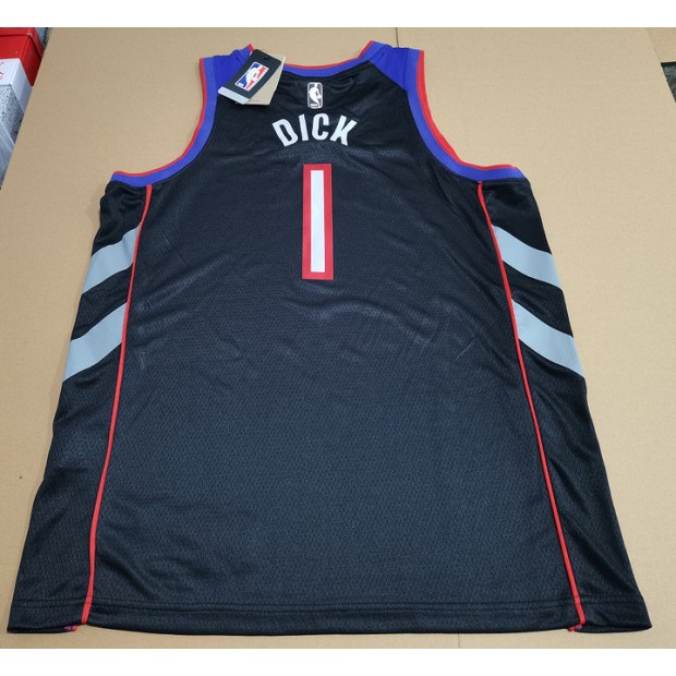 Maillot de Basket 1 Dick Raptors Retro Violet