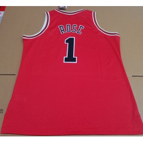 Maillot de Basket 1 Rose Chicago Bulls 2008-09 Rouge