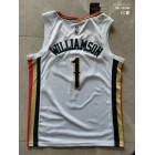 Maillot de Basket 1 Williamson Pelicans 2021-22 City Edition Blanc