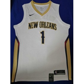 Maillot de Basket 1 Williamson Pelicans Blanc