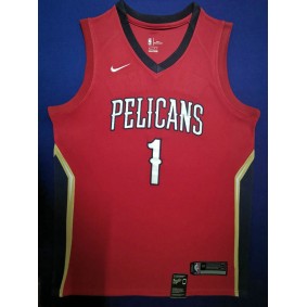 Maillot de Basket 1 Williamson Pelicans Rouge