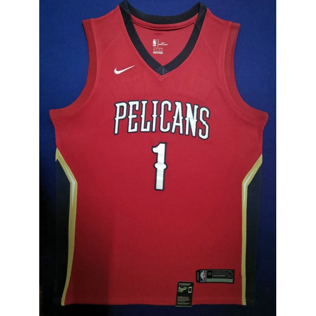 Maillot de Basket 1 Williamson Pelicans Rouge