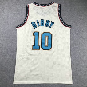 Maillot de Basket 10 Bibby Memphis Grizzlies Cream