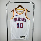 Maillot de Basket 10 Butler III Warriors 2025 retro Blanc