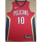 Maillot de Basket 10 Hayes Pelicans Rouge