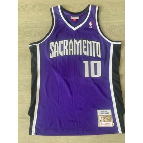 Maillot de Basket 10 Mike Bibby Kings 2002-03 Violet