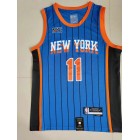 Maillot de Basket 11 Brunson Knicks 23-24 City Edition Bleu