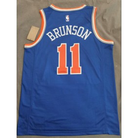 Maillot de Basket 11 Brunson New York Knicks Bleu