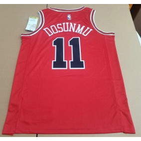 Maillot de Basket 11 Dosunmu Chicago Bulls Rouge