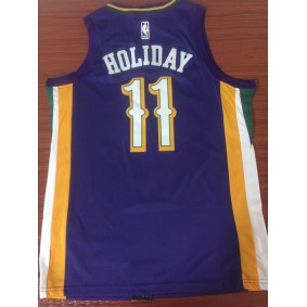 Maillot de Basket 11 Holiday New Orleans Pelicans City Edition