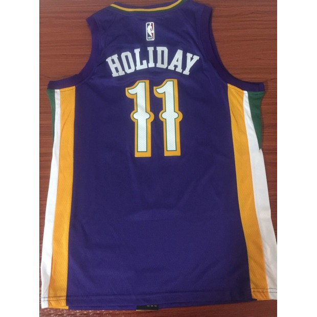 Maillot de Basket 11 Holiday New Orleans Pelicans City Edition