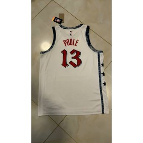 Maillot de Basket 13 Poole Washington Wizards 2025 City Edition Blanc