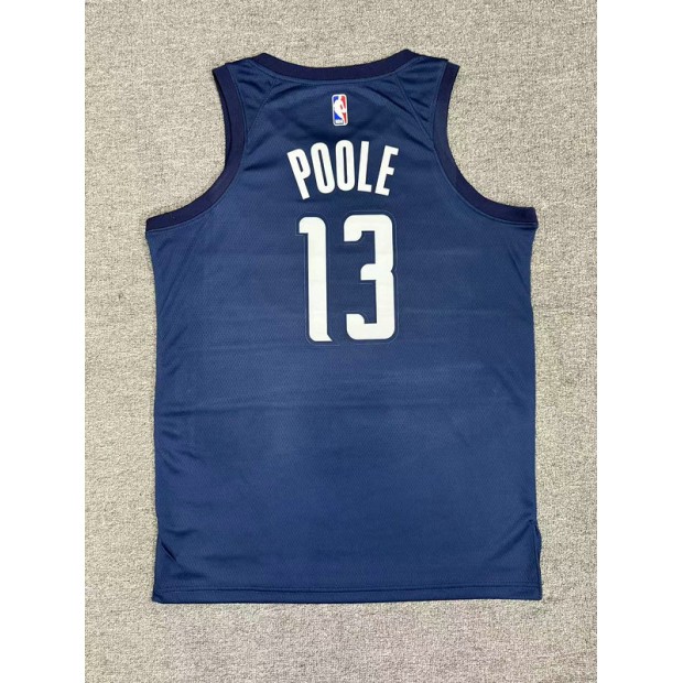 Maillot de Basket 13 Poole Washington Wizards 2025 Statement Edition Navy