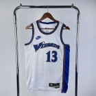 Maillot de Basket 13 Poole Wizards 22-23 Classic Edition Blanc