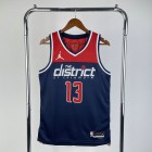 Maillot de Basket 13 Poole Wizards Statement Edition Bleu Marine