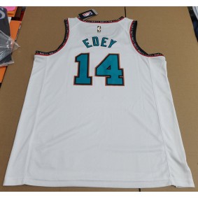 Maillot de Basket 14 EDEY Memphis Grizzlies 2024-25 Classic Blanc