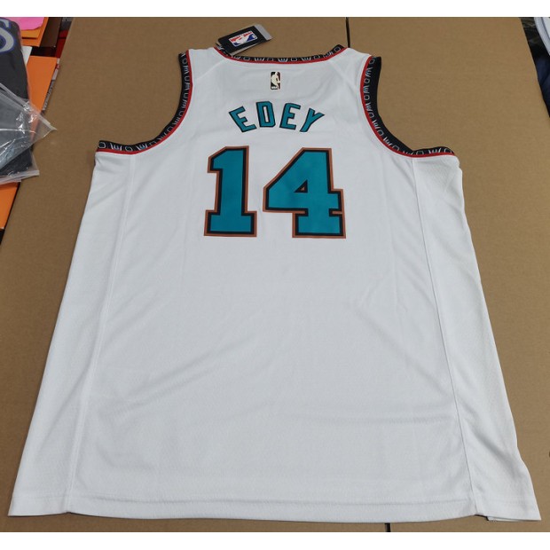 Maillot de Basket 14 EDEY Memphis Grizzlies 2024-25 Classic Blanc